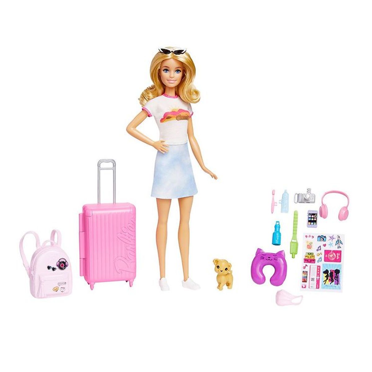 Barbie Dukkesæt - Travel Malibu Playset