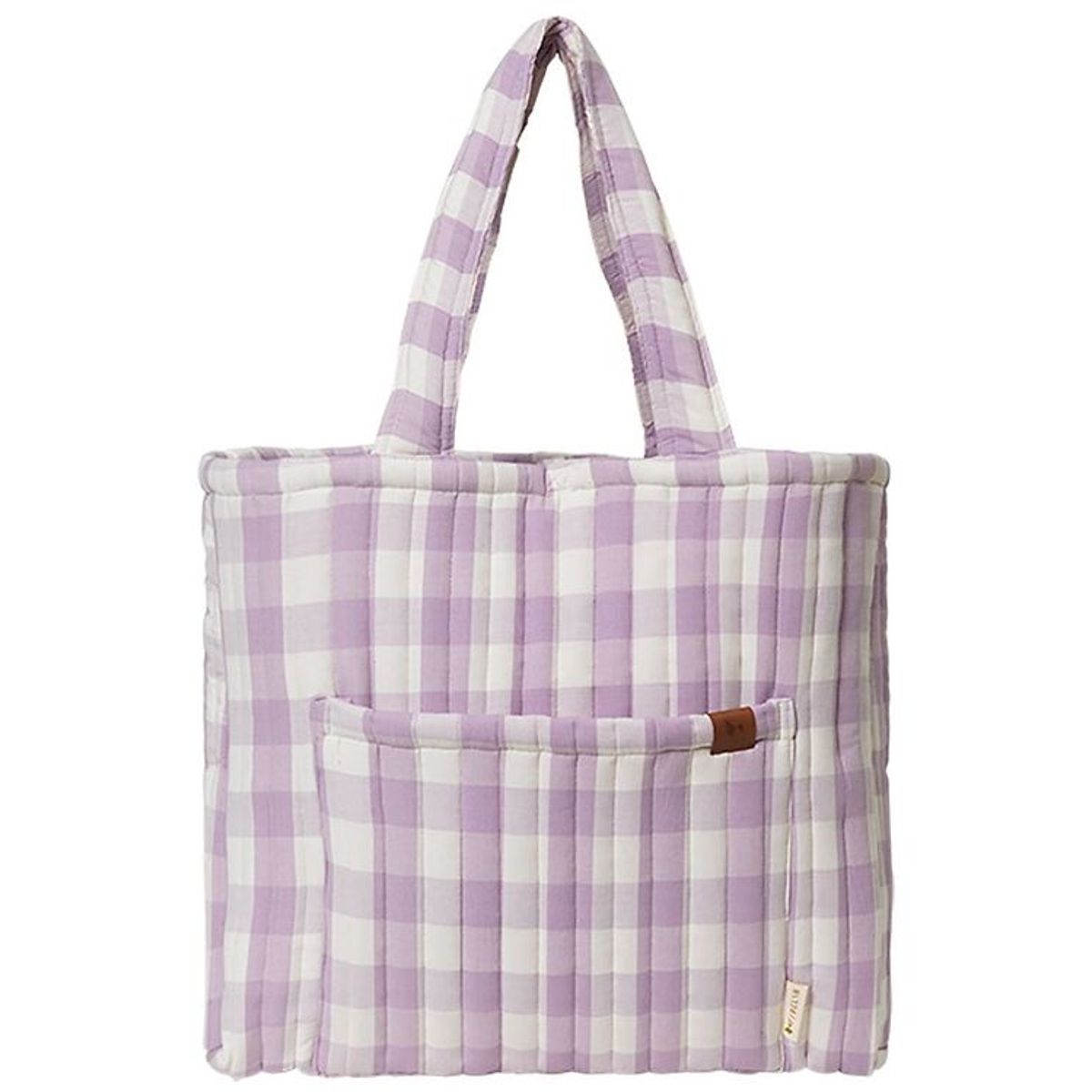 Fabelab Shopper - Lilac Checks