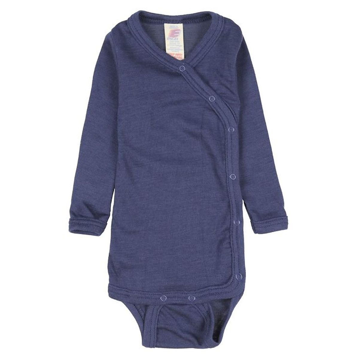 Engel Slå-om Body l/æ - Uld/Silke - Navy Blue