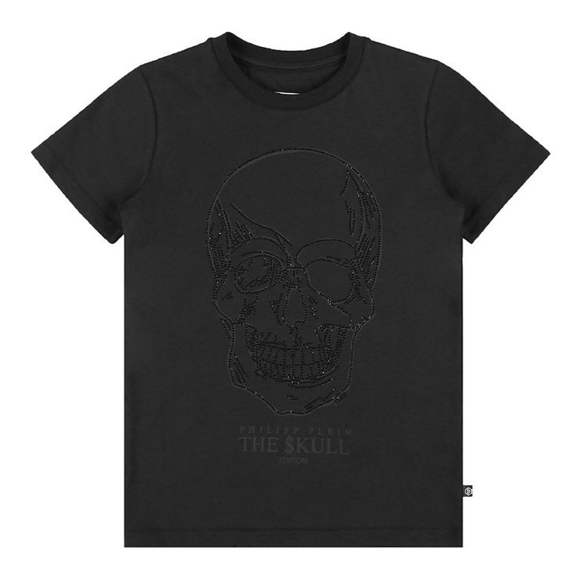 Philipp Plein T-Shirt - Stones Skull - Sort m. Similisten