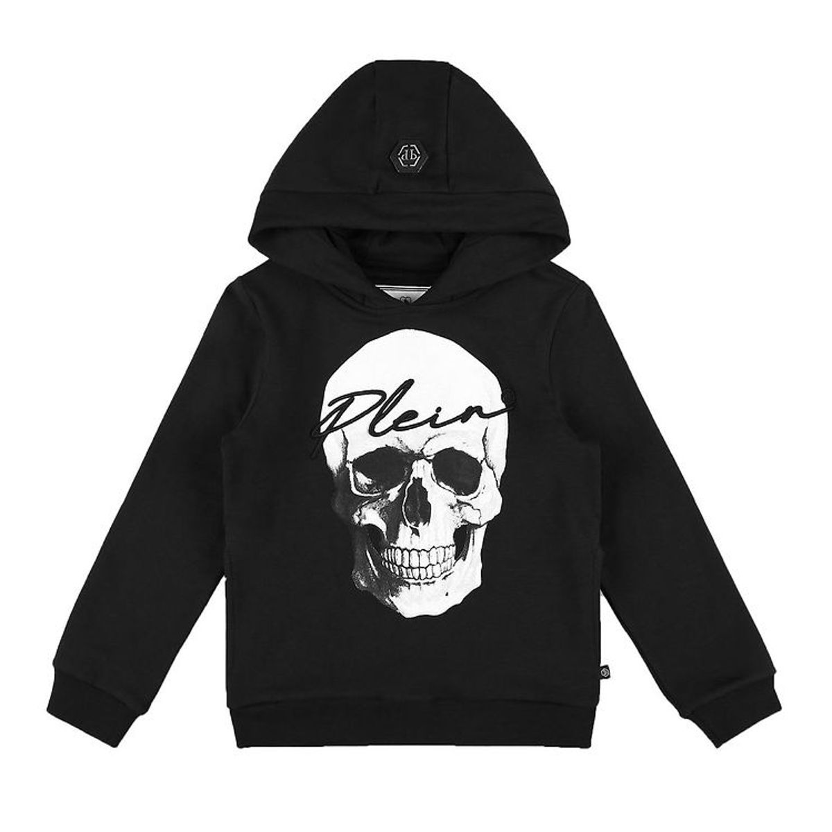 Philipp Plein Hættetrøje - Stones Skull - Sort m. Hvid