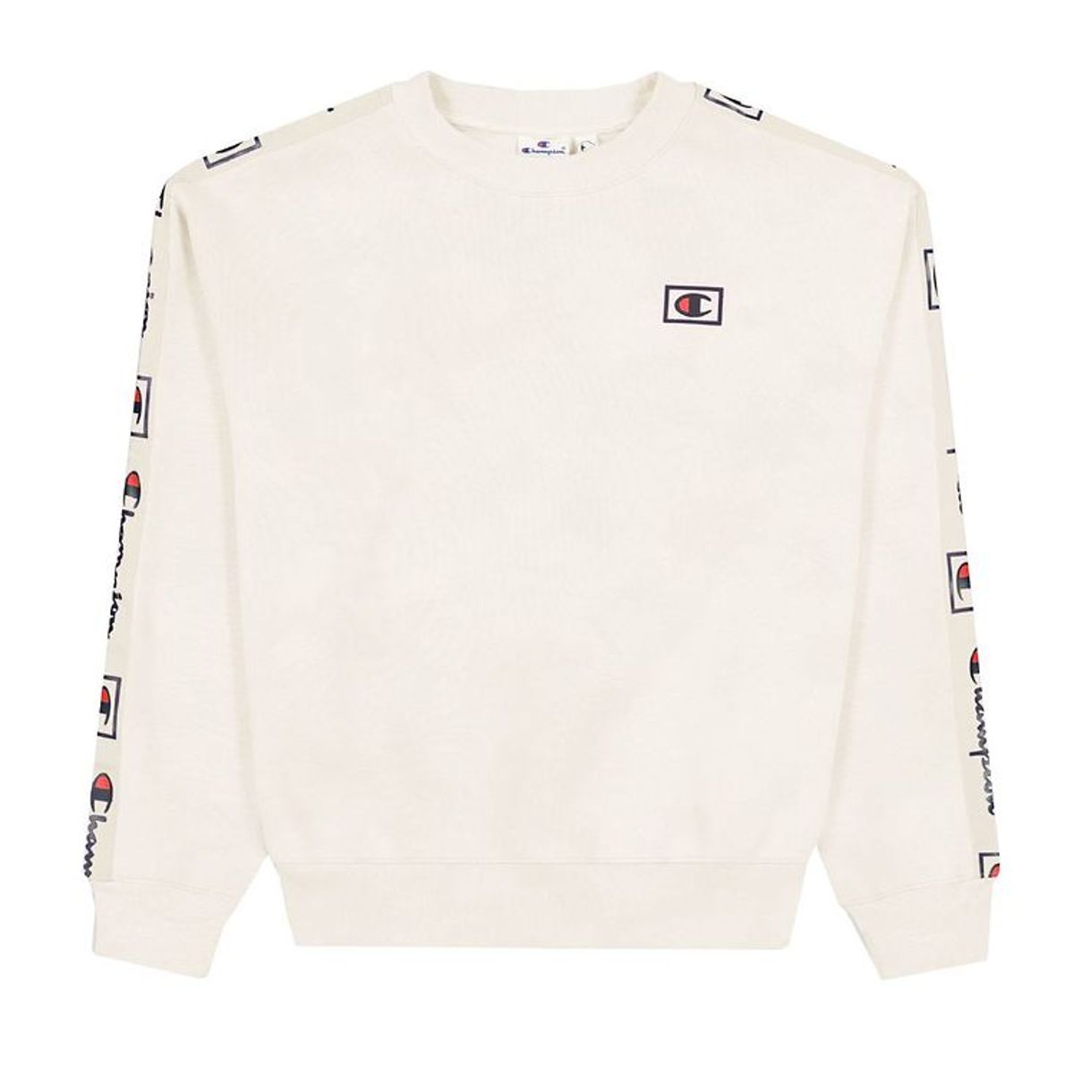 Champion Fashion Sweatshirt - Hvid/Grå m. Logo