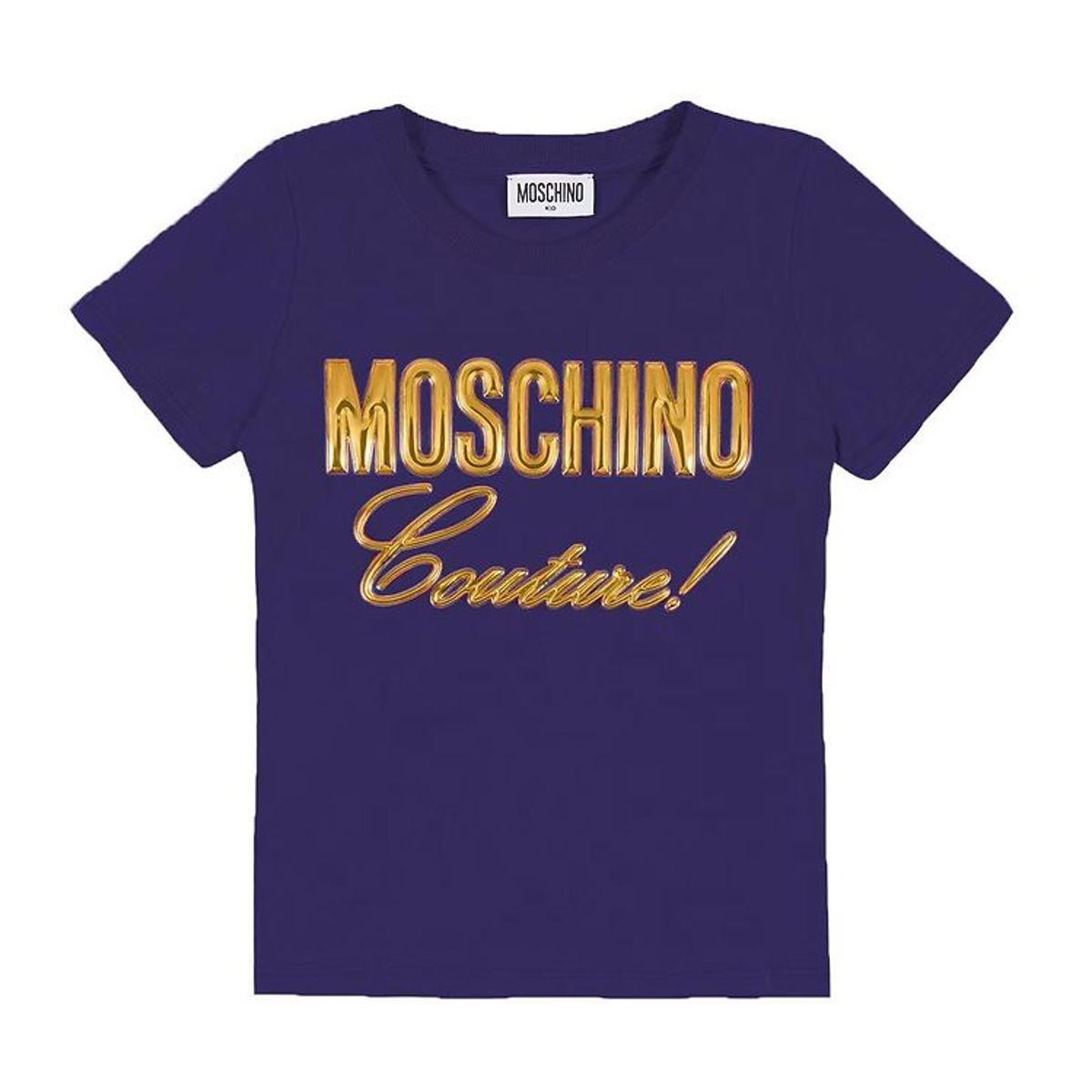 Moschino T-shirt - Navy m. Guld