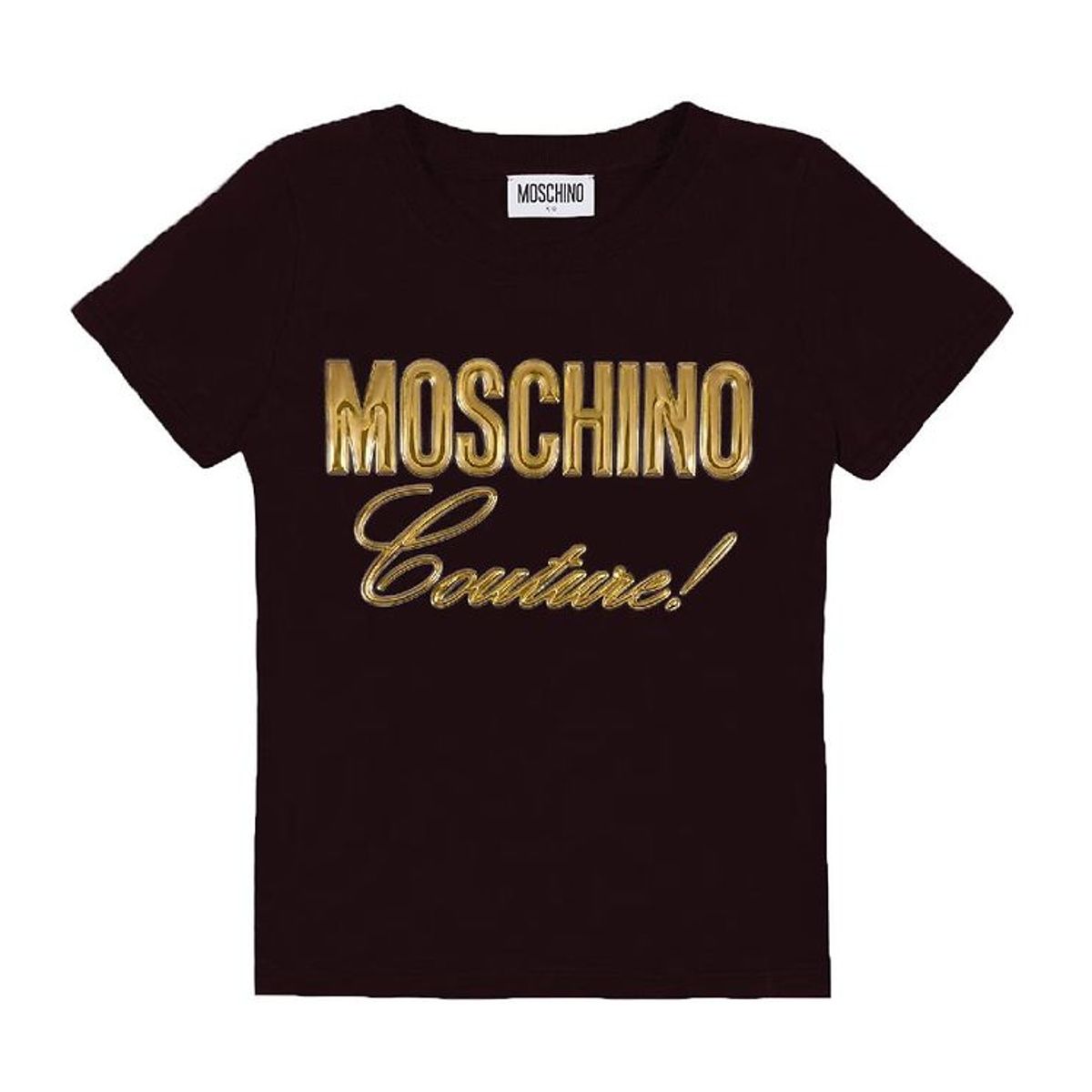 Moschino T-shirt - Sort m. Guld