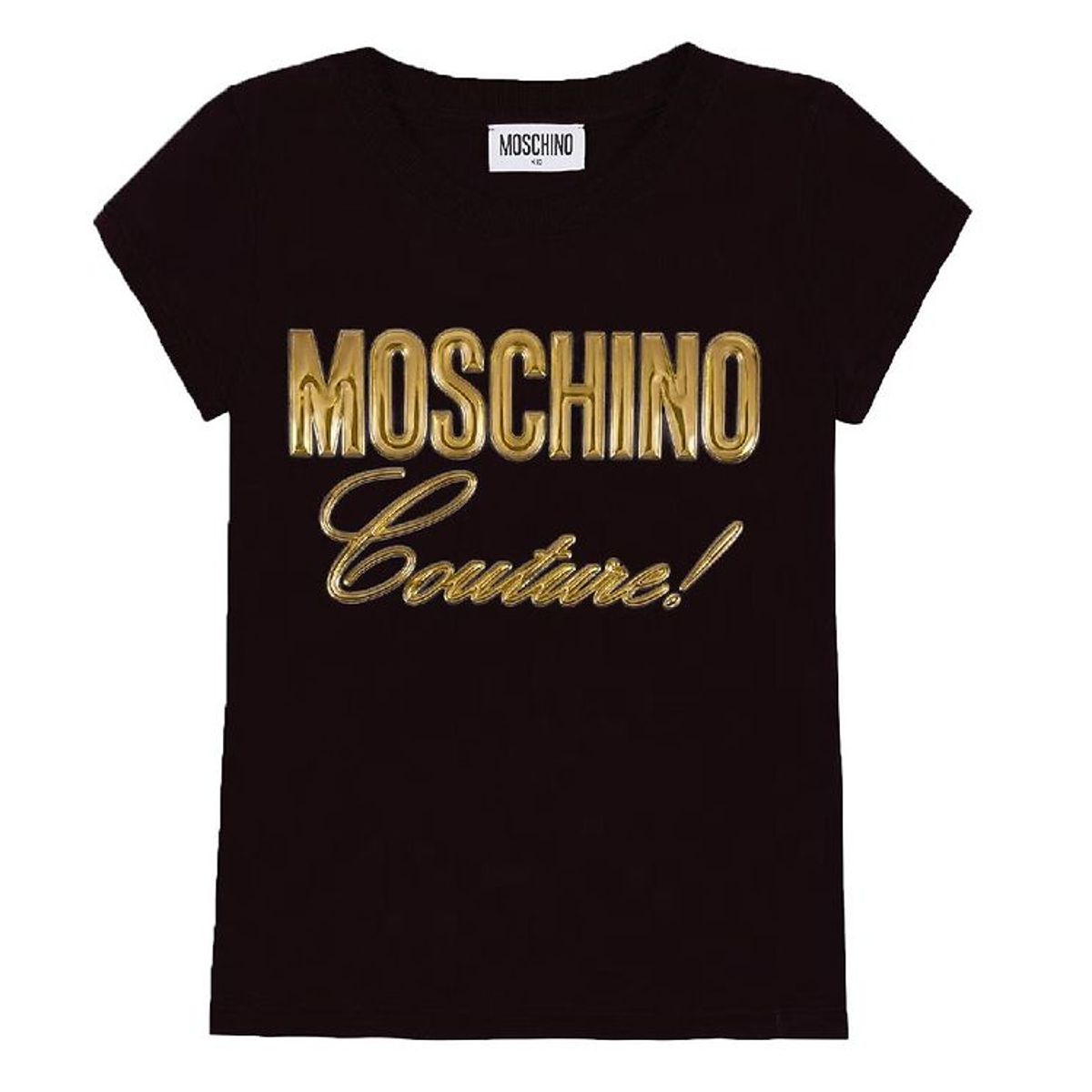 Moschino T-shirt - Sort m. Guld