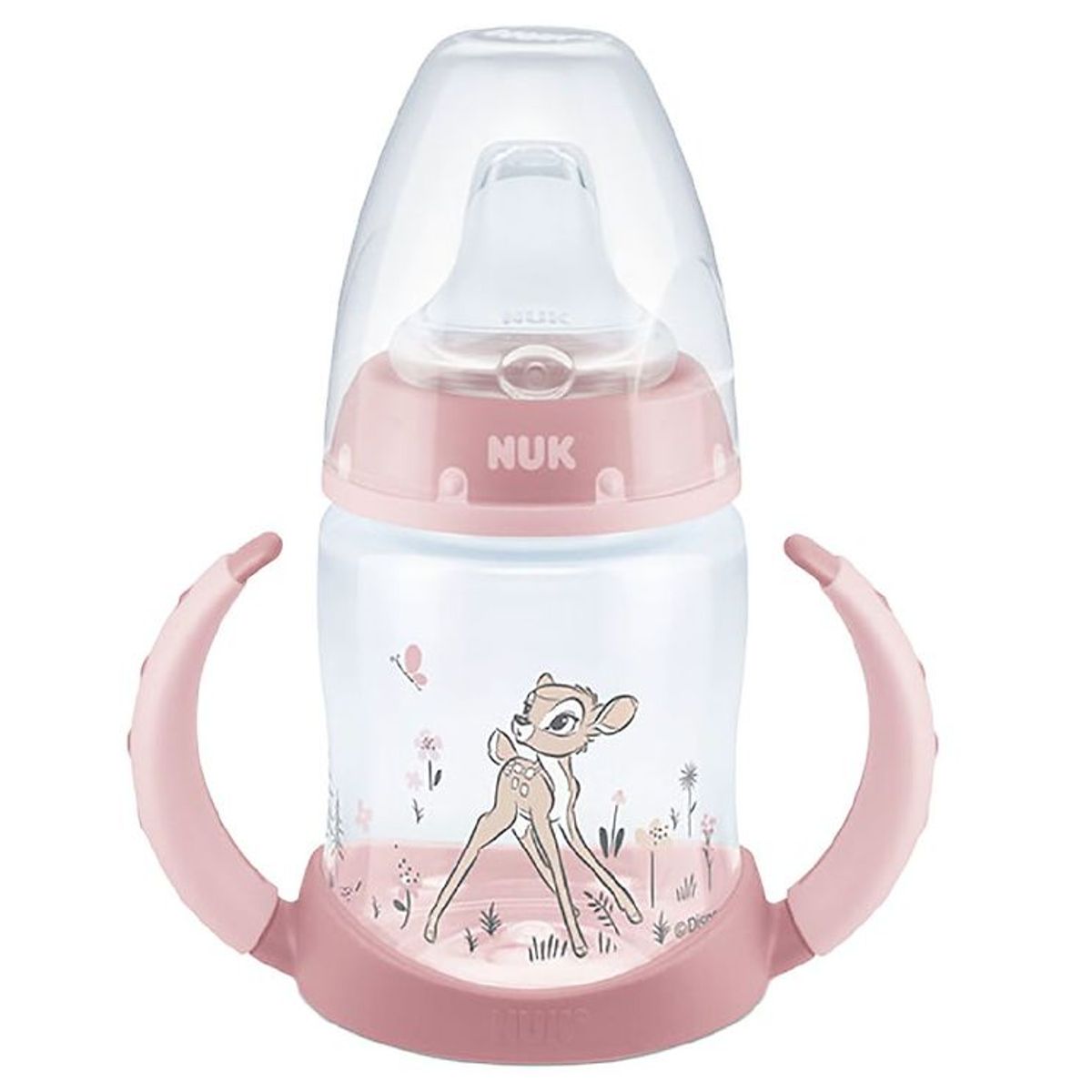 Nuk Drikkekop m. Håndtag og Tud - First Choice - 150ml - Bambi