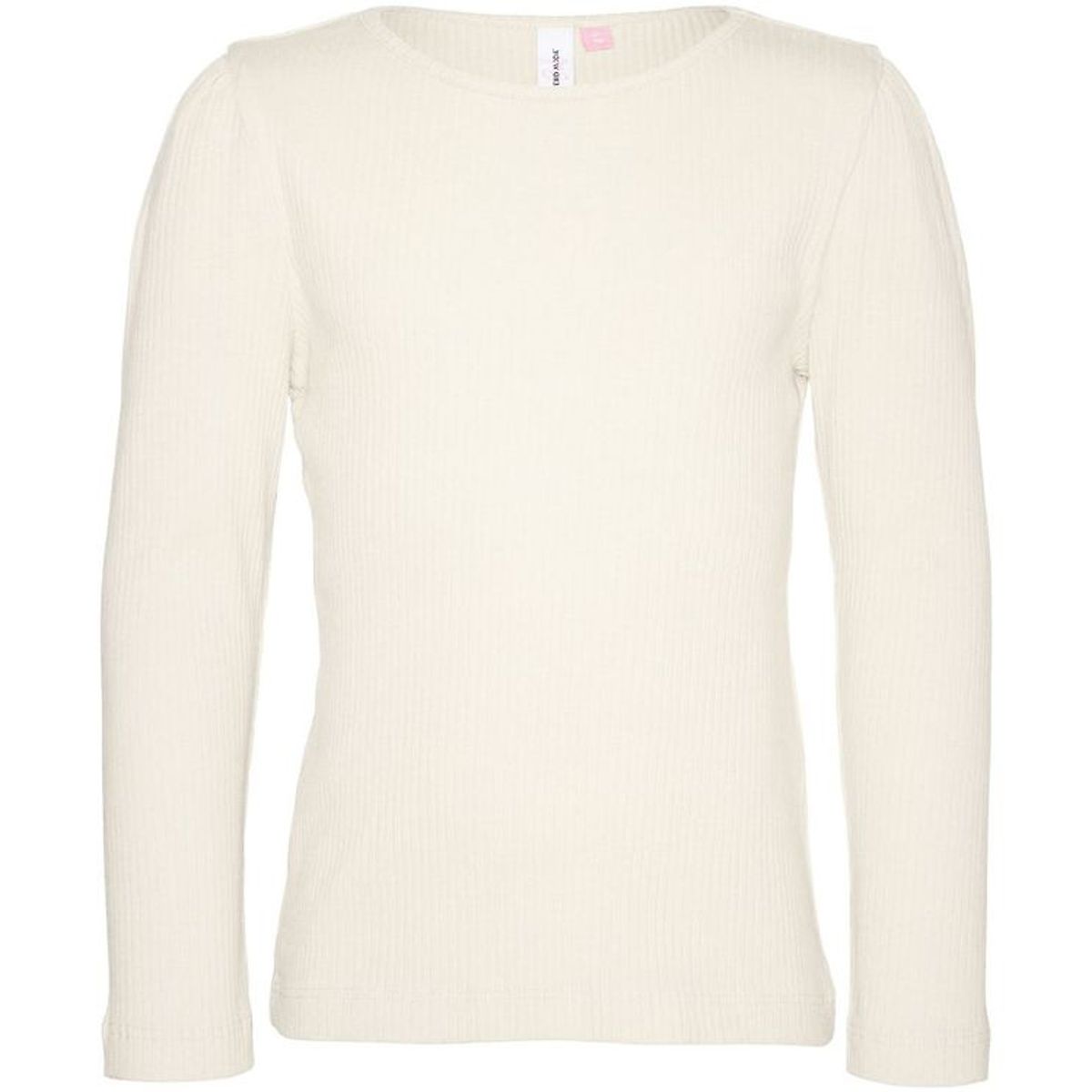 Vero Moda Girl Bluse - Noos - Rib - VmLavender - Snow White