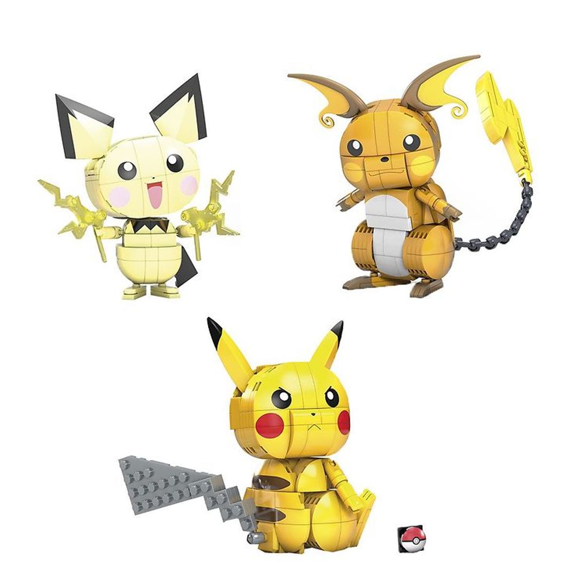 MEGA Pokemonfigur - Shocking Trio - 621 Dele