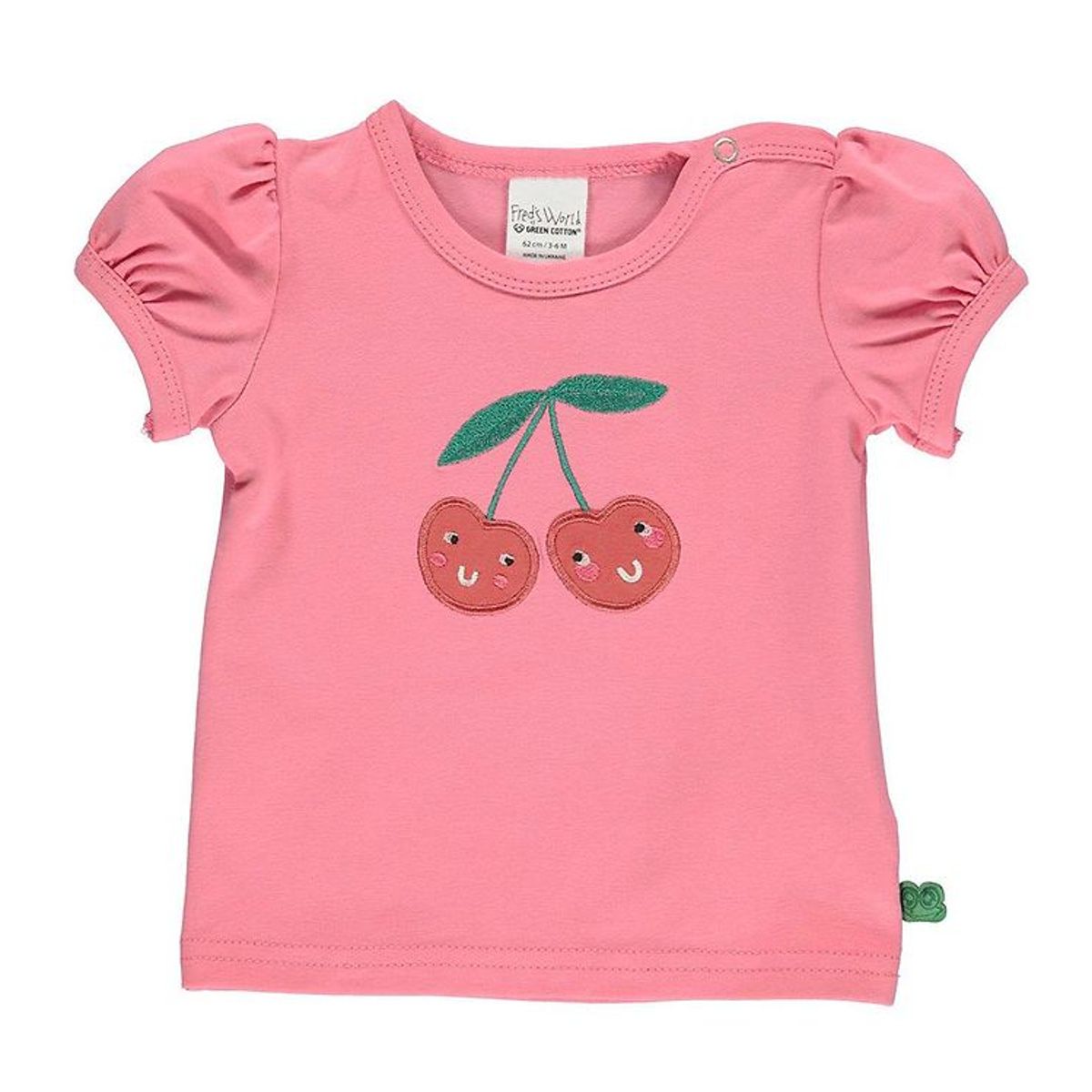 Freds World T-Shirt - Baby - Cherry Puff - Pink