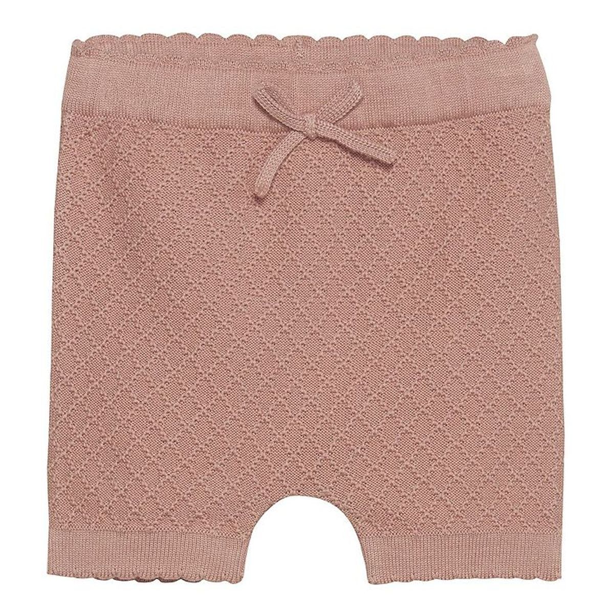 Minymo Bloomers - Strik - Mahogany Rose