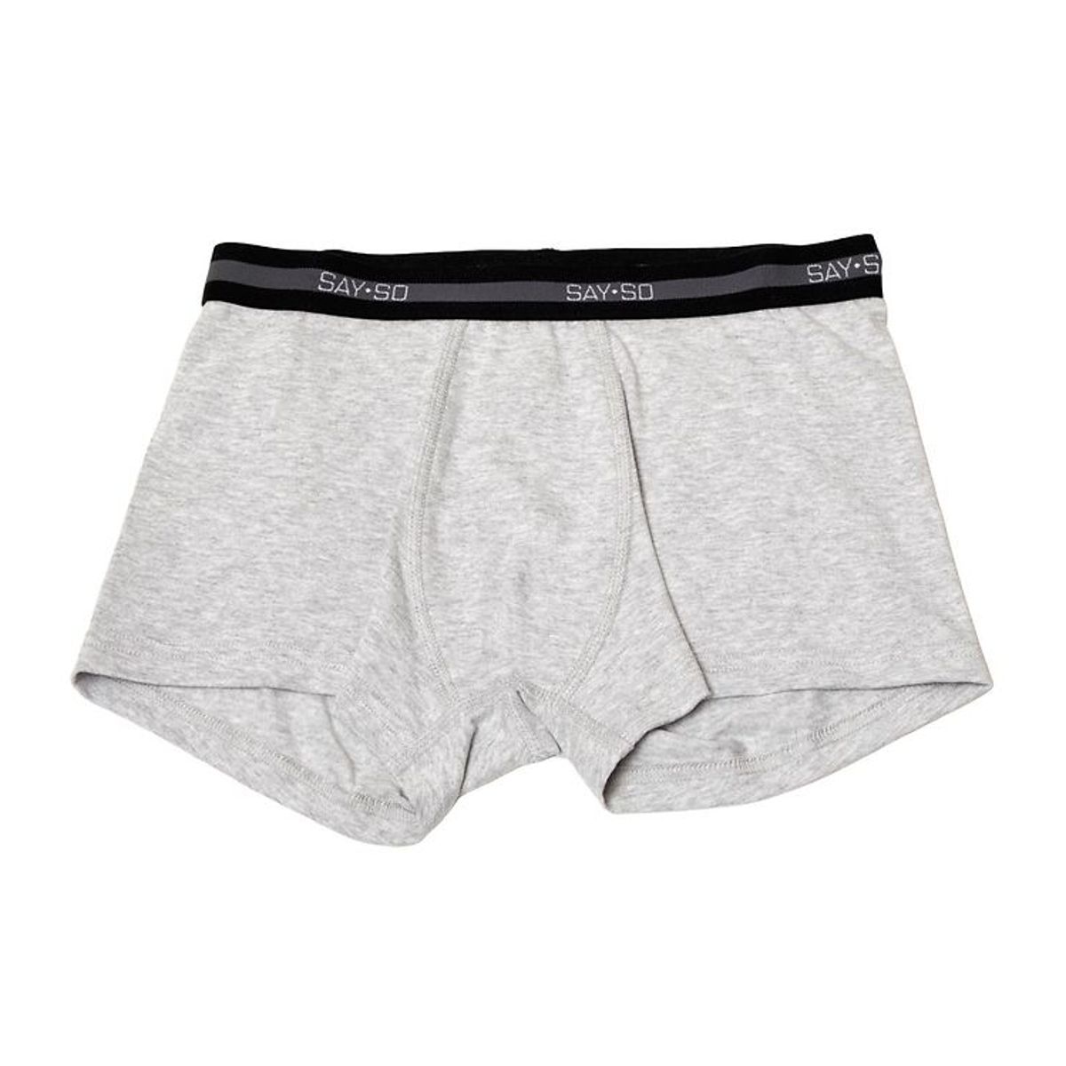 Say-So Boxershorts - Gråmeleret