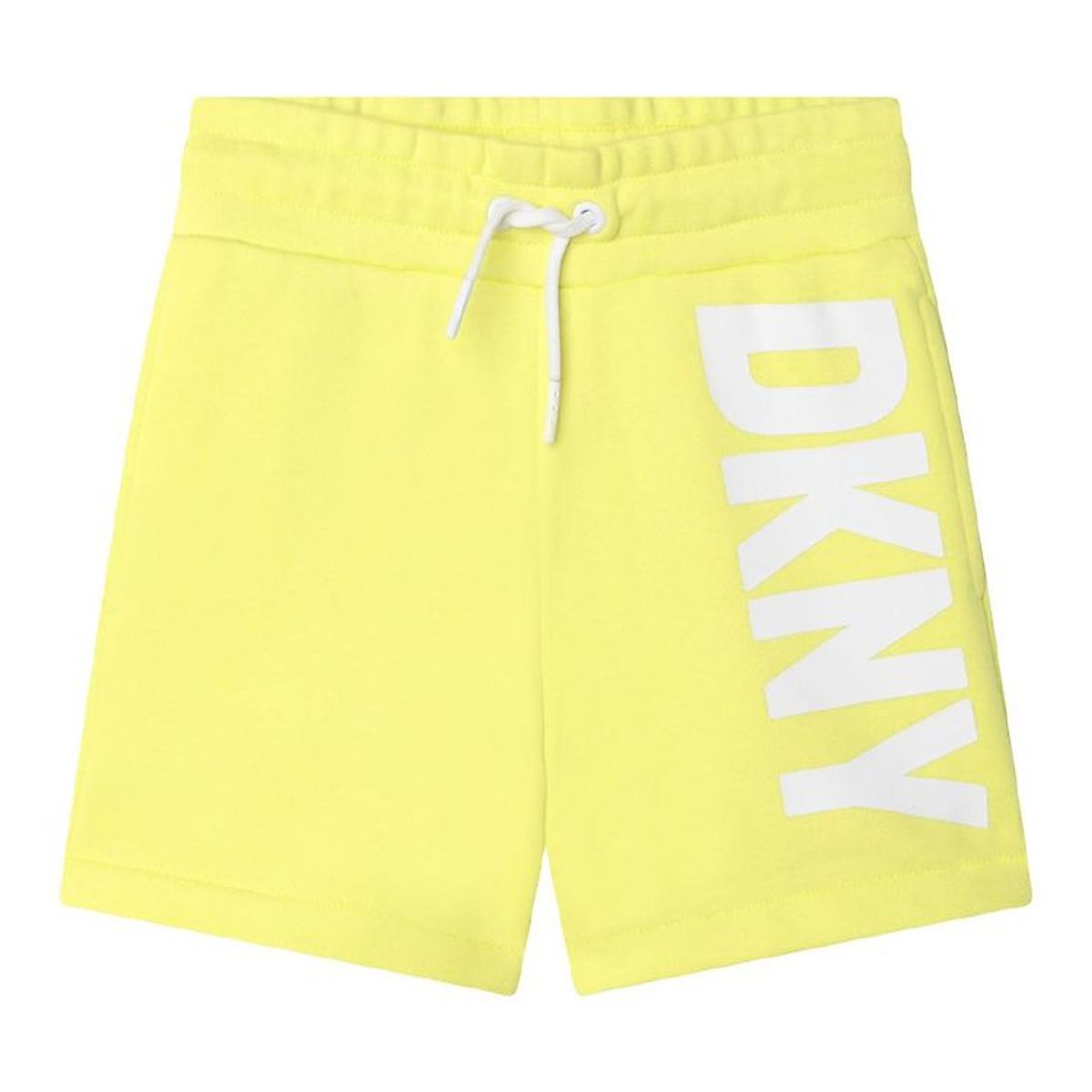 DKNY Sweatshorts - Lemon m. Hvid