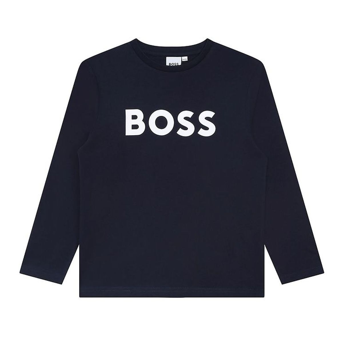 BOSS Bluse - Navy m. Hvid