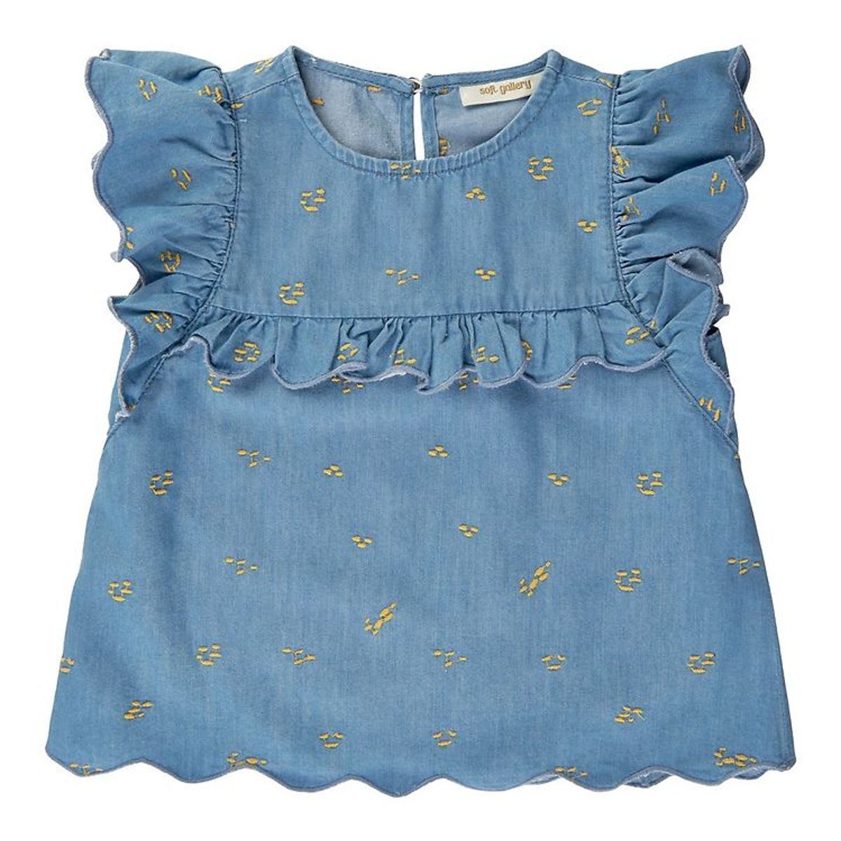 Soft Gallery Top - SgFlorin - Chambray - Blue Denim