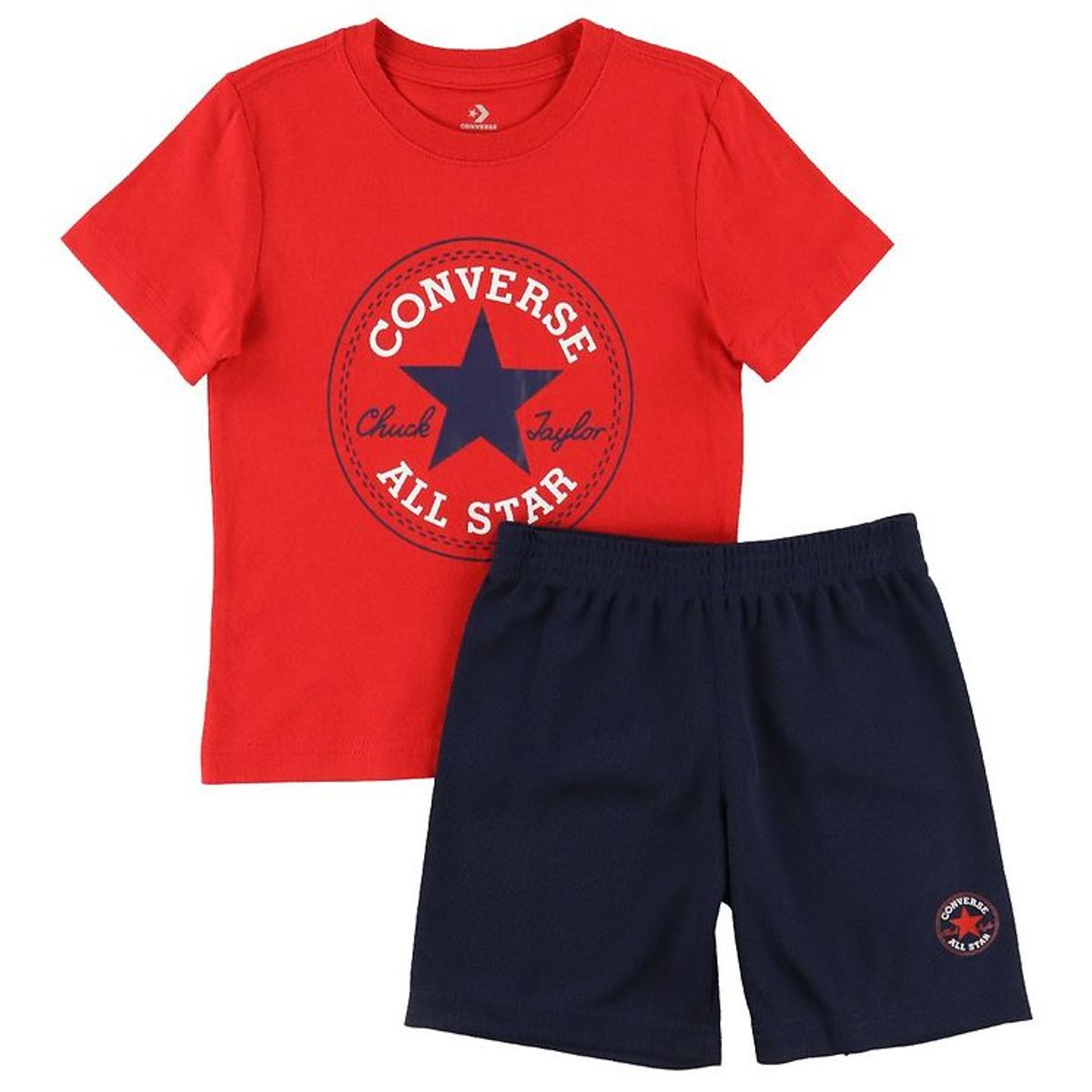 Converse Shortssæt - T-shirt/Shorts - Obsidian