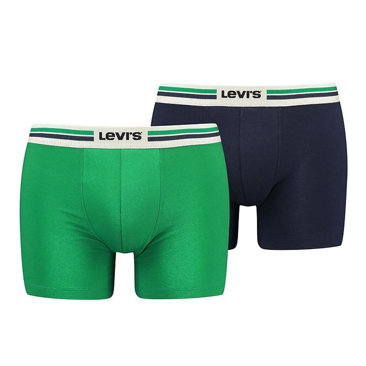 Levis Boxershorts - 2-pak - Green/Navy