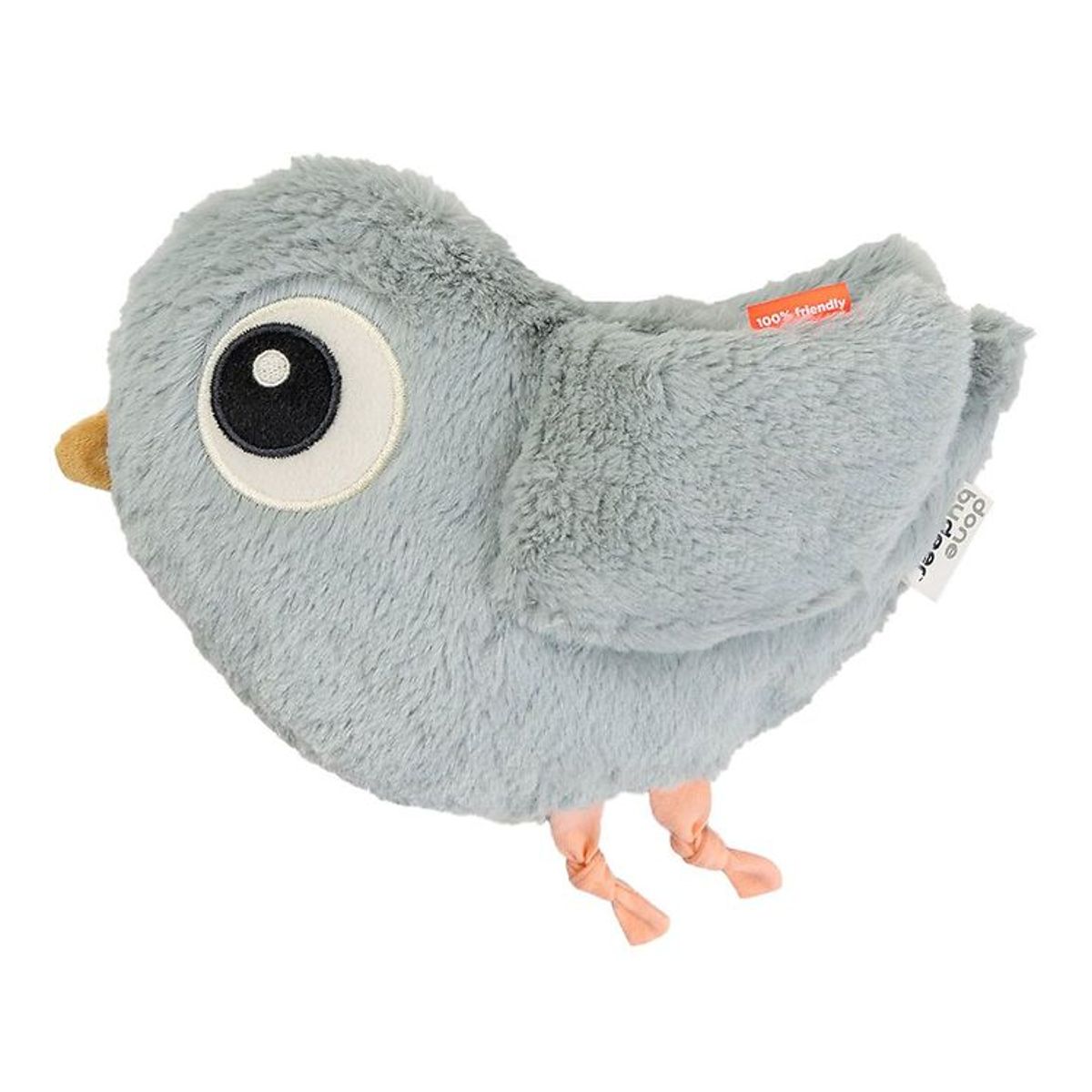 Done By Deer Bamse - Cute Birdie - 22 cm - Blå