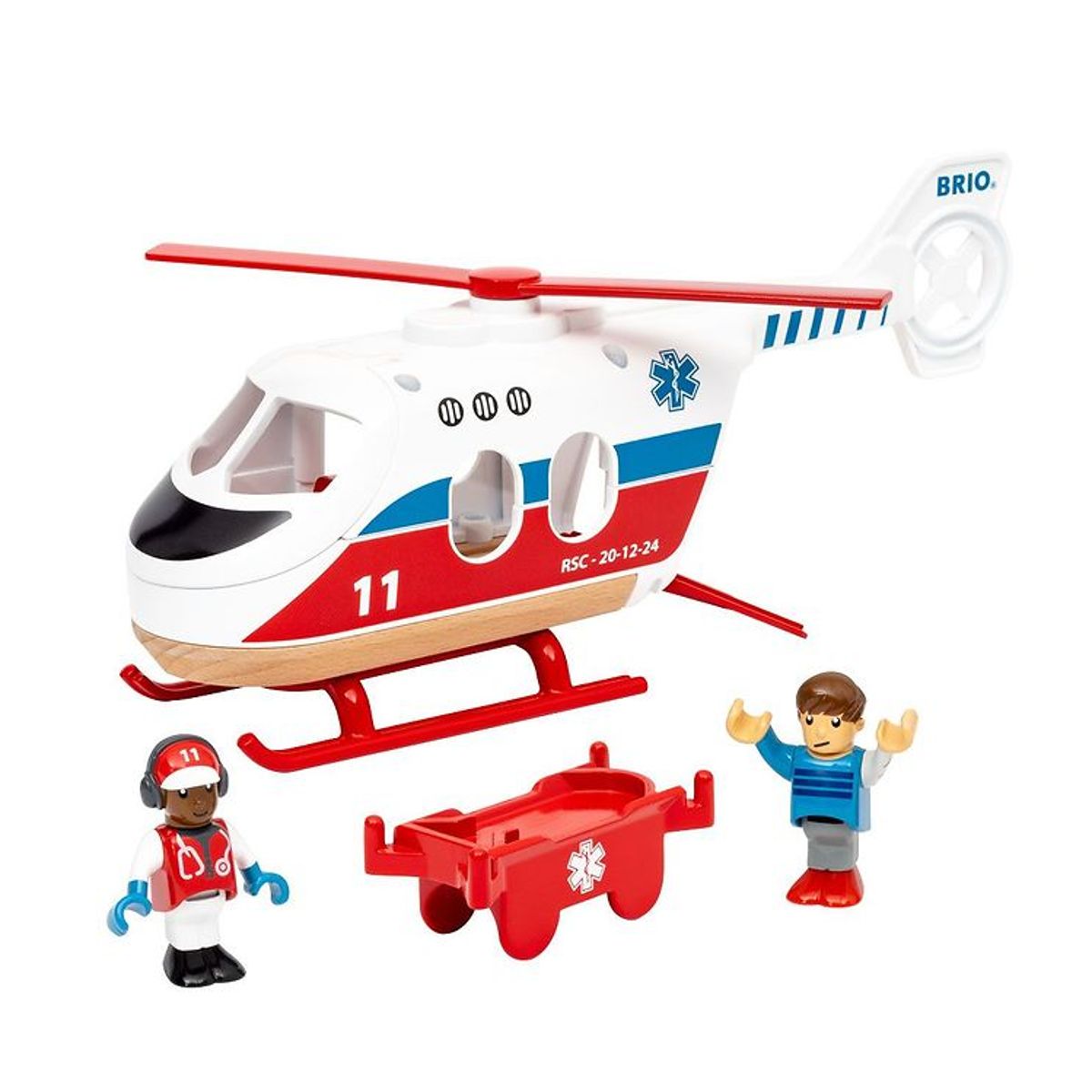 BRIO World Redningshelikopter - 36022