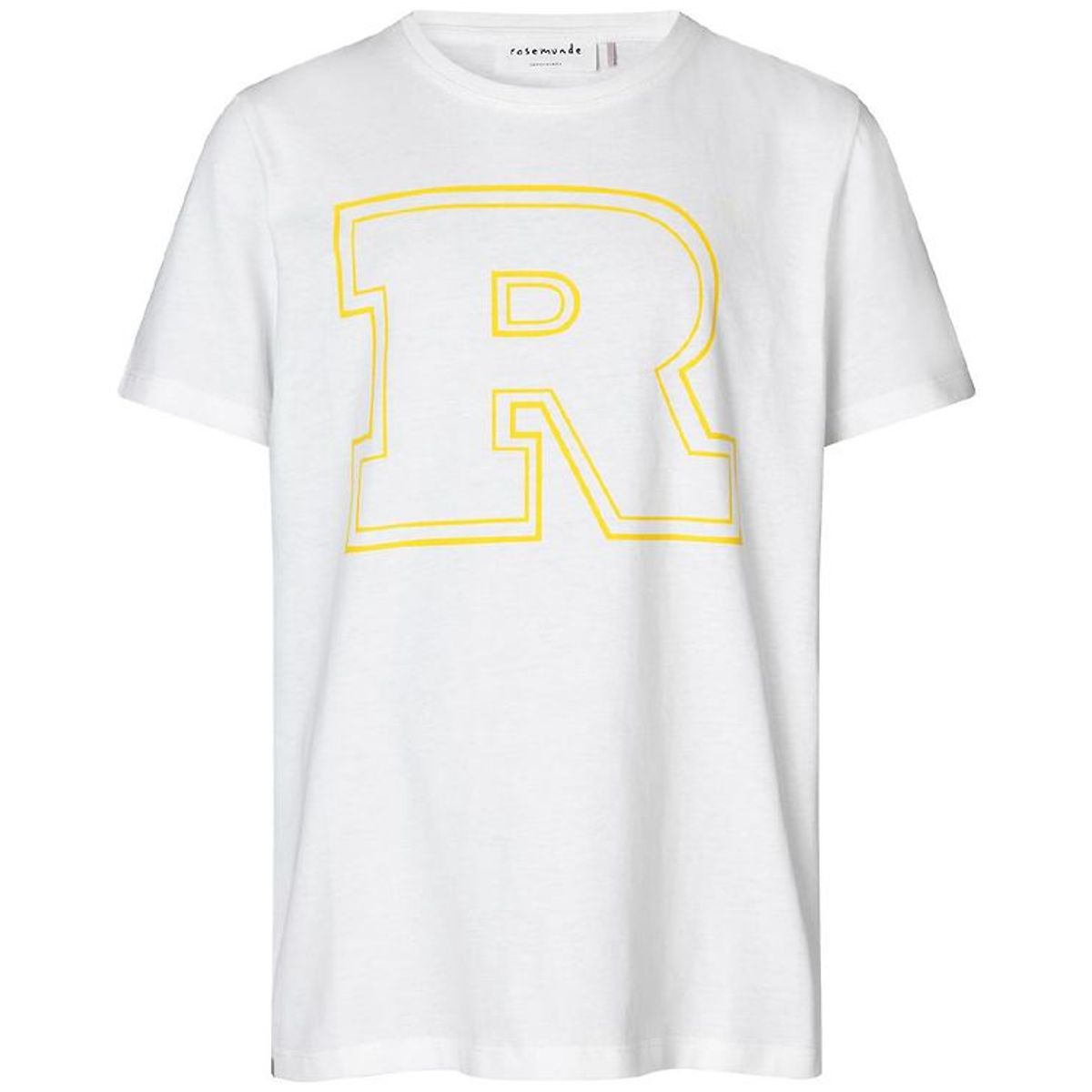 Rosemunde T-shirt - Yellow R Print