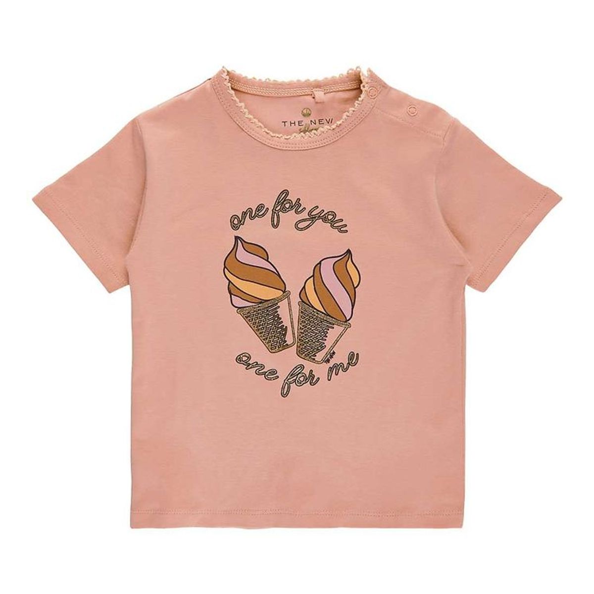 The New Siblings T-shirt - TnsGinnie - Peach Beige