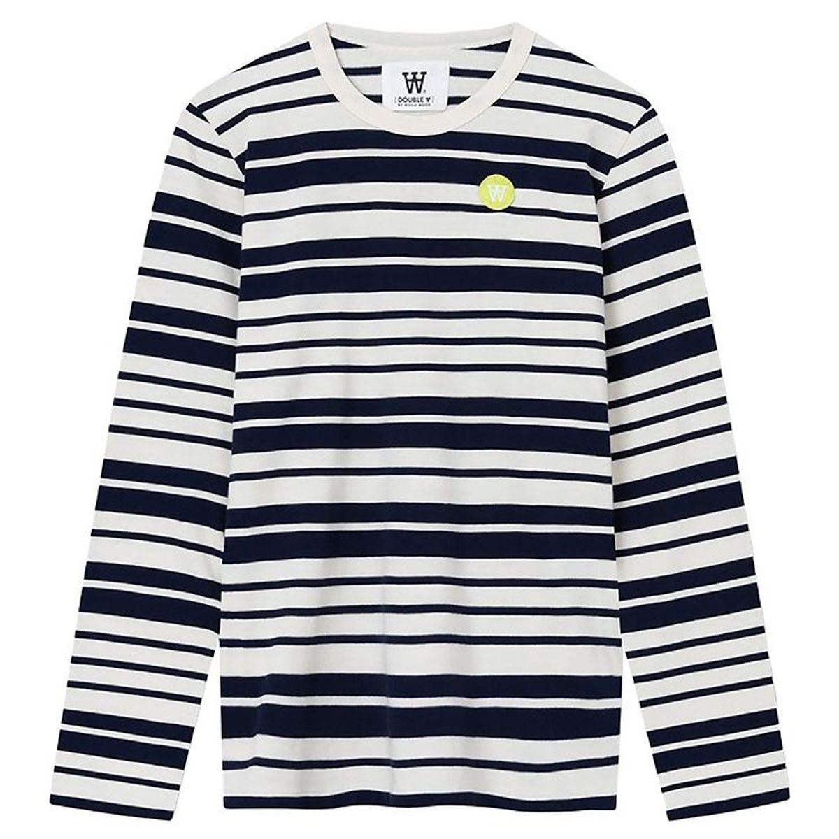 Wood Wood Bluse - Moa - Off White/Navy Stripes