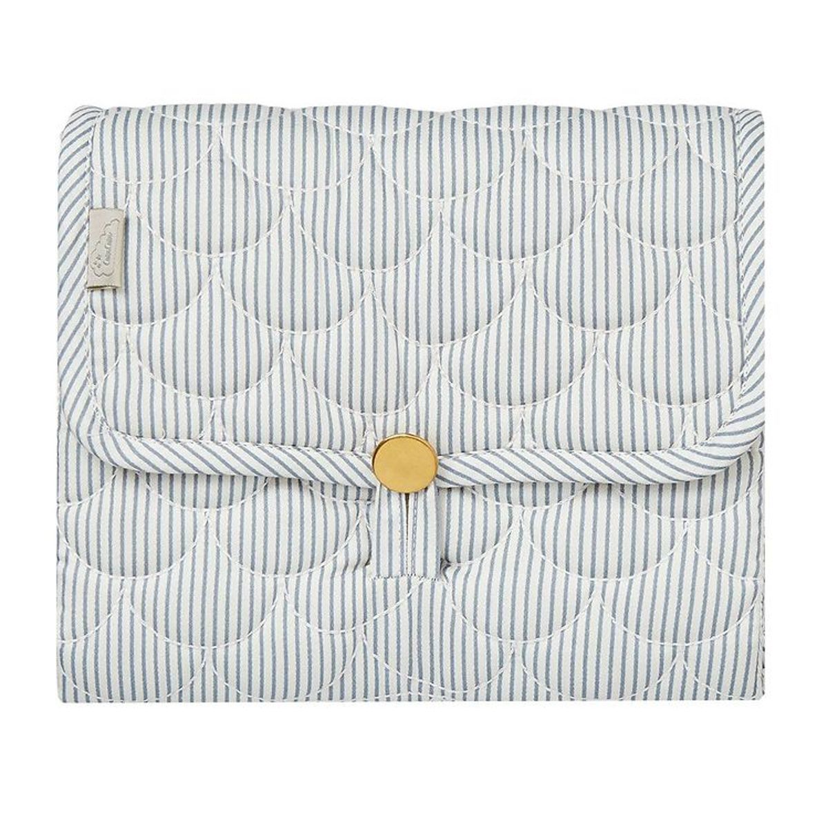 Cam Cam Pusleunderlag - Quilted - Classic Stripes Blue