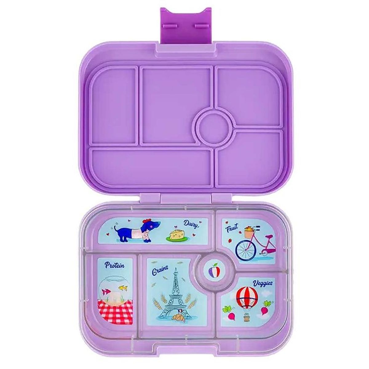 Yumbox Madkasse m. 6 Rum - Bento Original - Lulu Purple