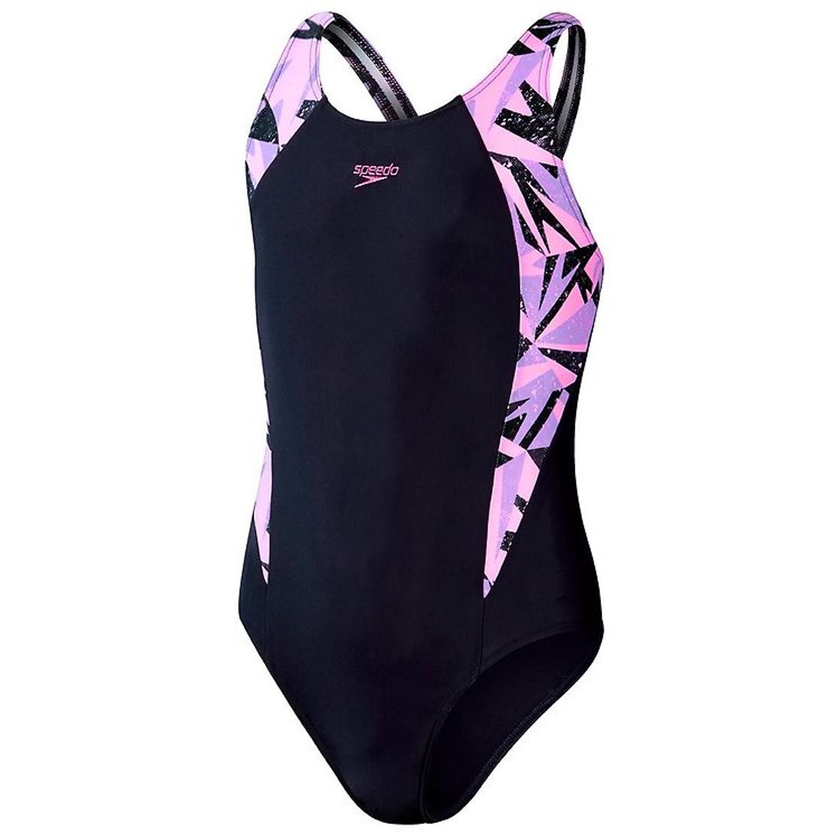 Speedo Badedragt - Hyper Boom Splice Muscleback - Navy/Pink