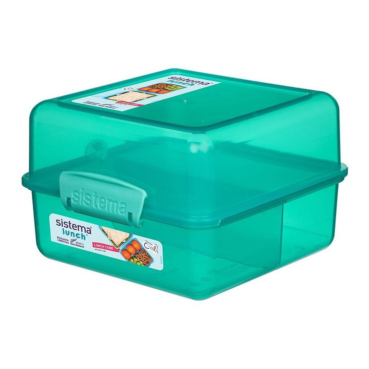 Sistema Madkasse - Lunch Cube - 1,4 l - Turkis