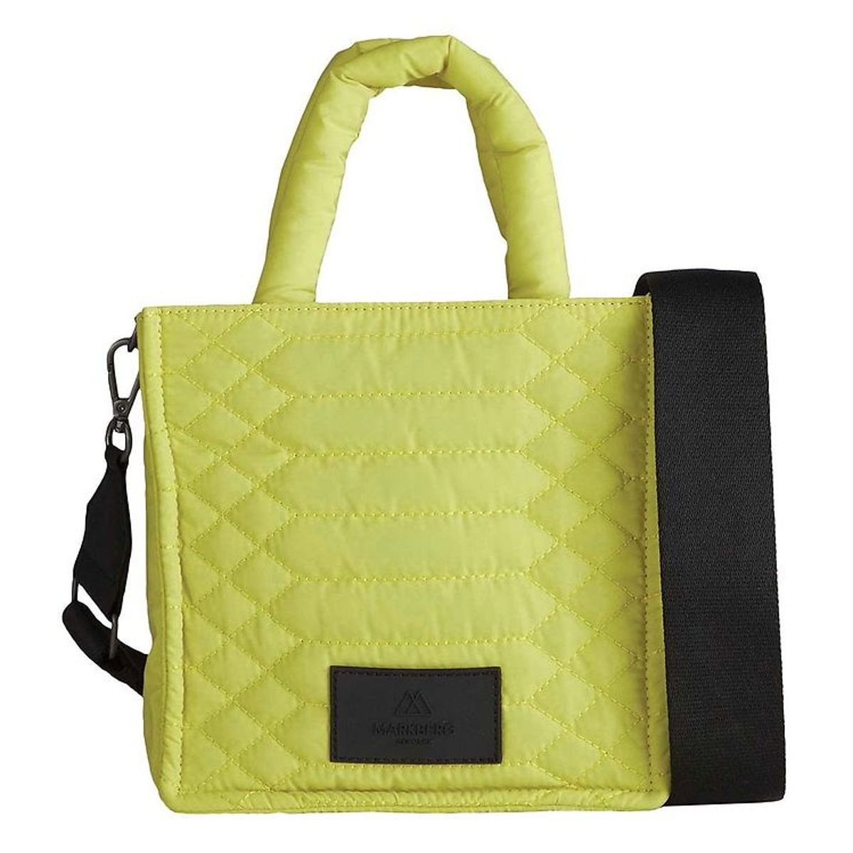 Markberg Taske - VikaMBG Mini Bag Snake Quilt - Electric Yellow