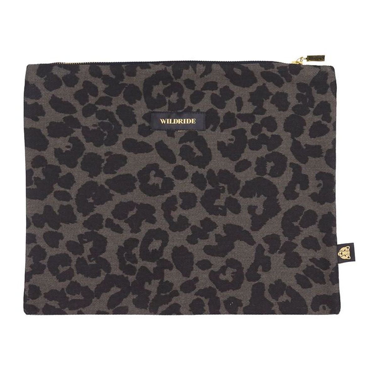 Wildride Taske - 35x27 cm. - Grey Leopard