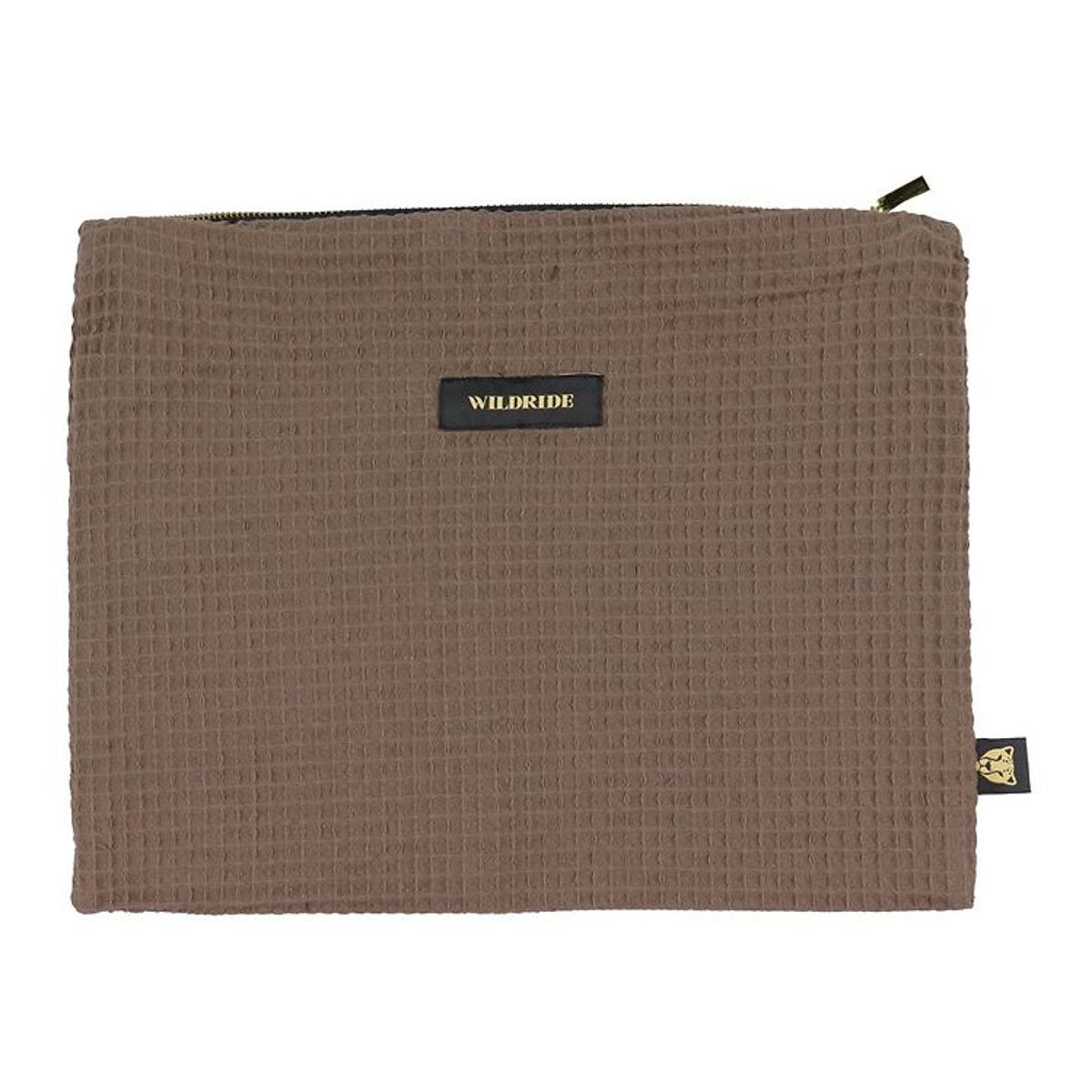 Wildride Taske - Pouch - 35x27 cm. - Waffle Brown