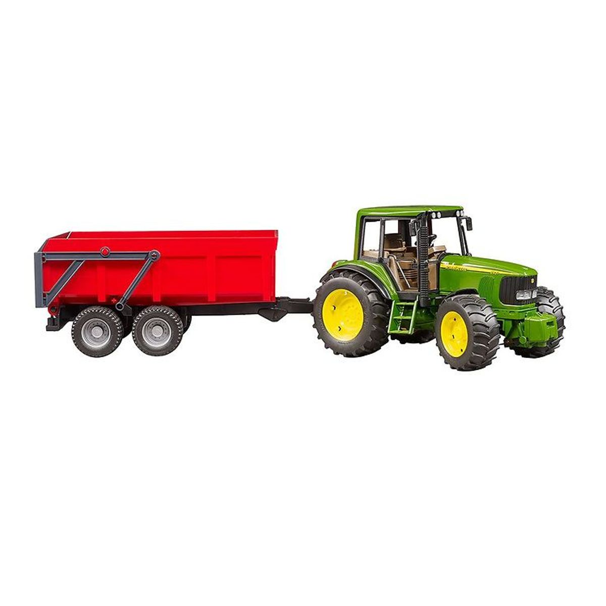 Bruder Traktor - John Deere 6920 m. Trailer - 02057