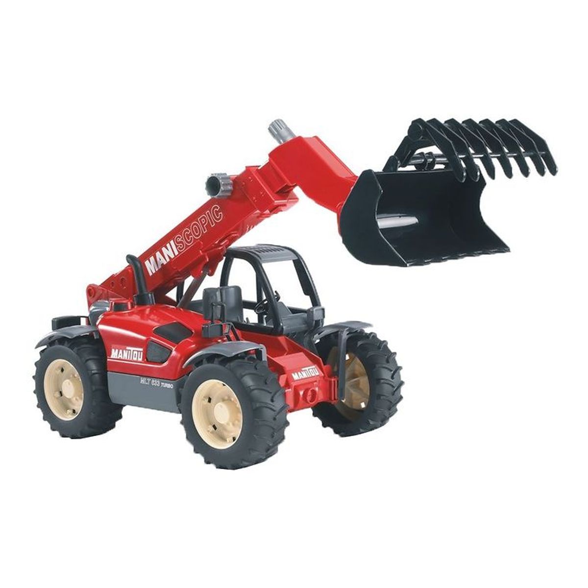 Bruder Arbejdsmaskine - Manitou MLT 633 Teleskoplæsser - 02125