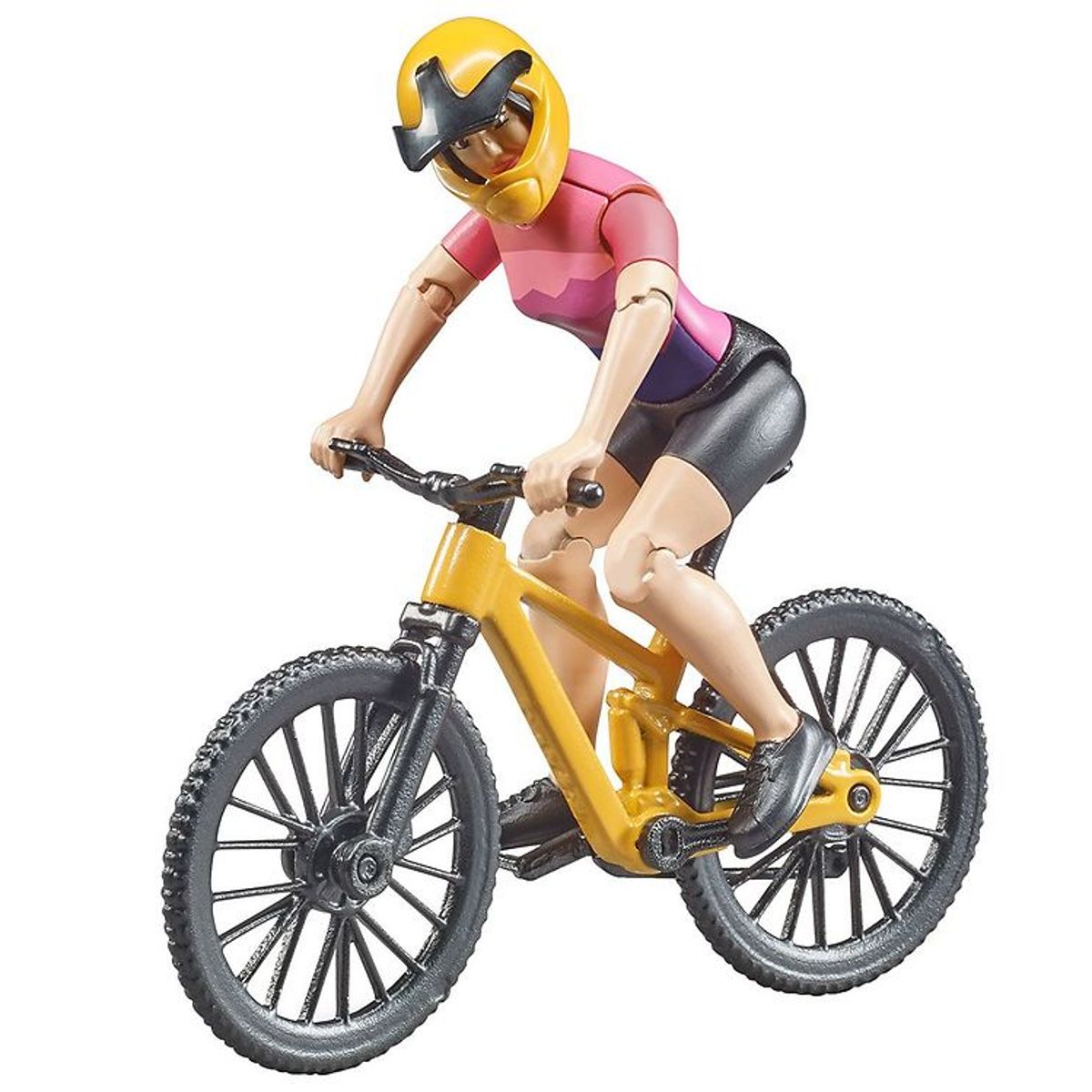 Bruder Figur m. Cykel - bworld - Cykelrytter - Kvinde - 63111