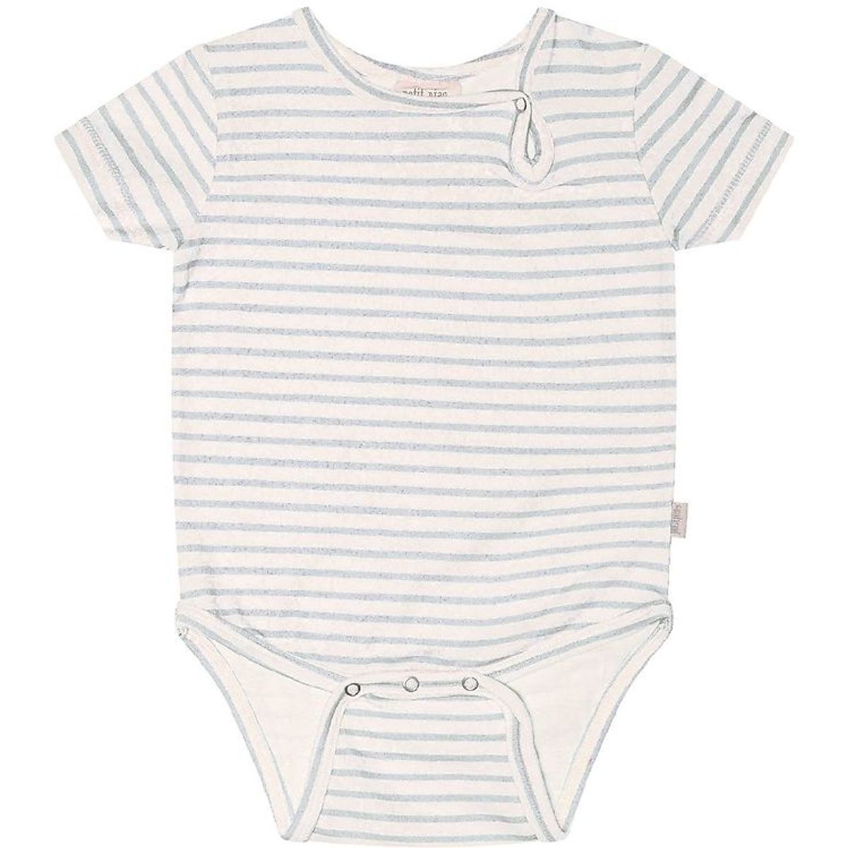 Petit Piao Body k/æ - Printed - Pearl Blue/Offwhite