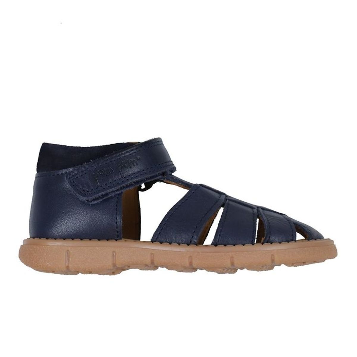 Pom Pom Sandaler - Sporty Velcro - Navy