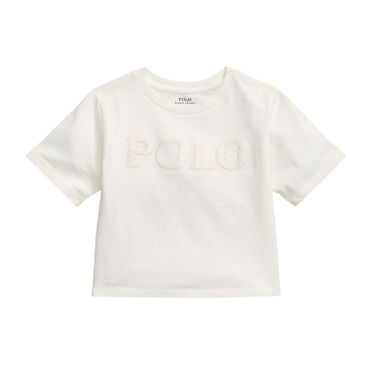 Polo Ralph Lauren T-shirt - Cropped - Cottage - Hvid