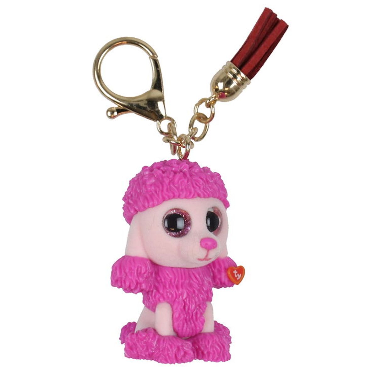 Ty Nøglering m. Bamse - Mini Boos - 6 cm - Patsy