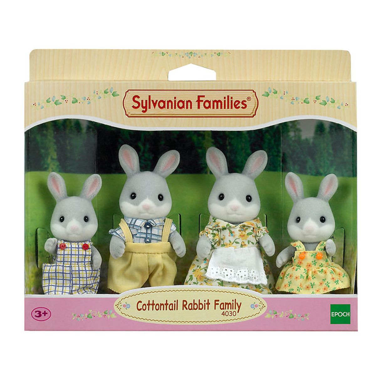 Sylvanian Families - Cotton Tail Rabbit Family - 4030