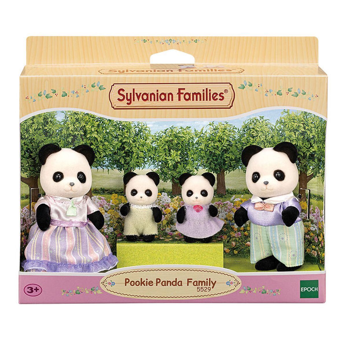 Sylvanian Families - Pookie Panda Family - 5529