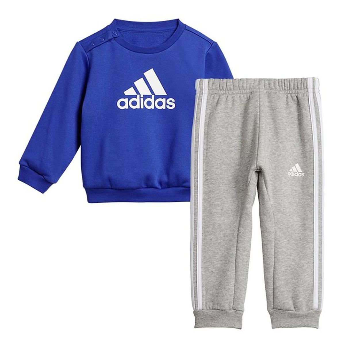 adidas Performance Sweatsæt - I BOS LOGO JOG - Blå/Hvid