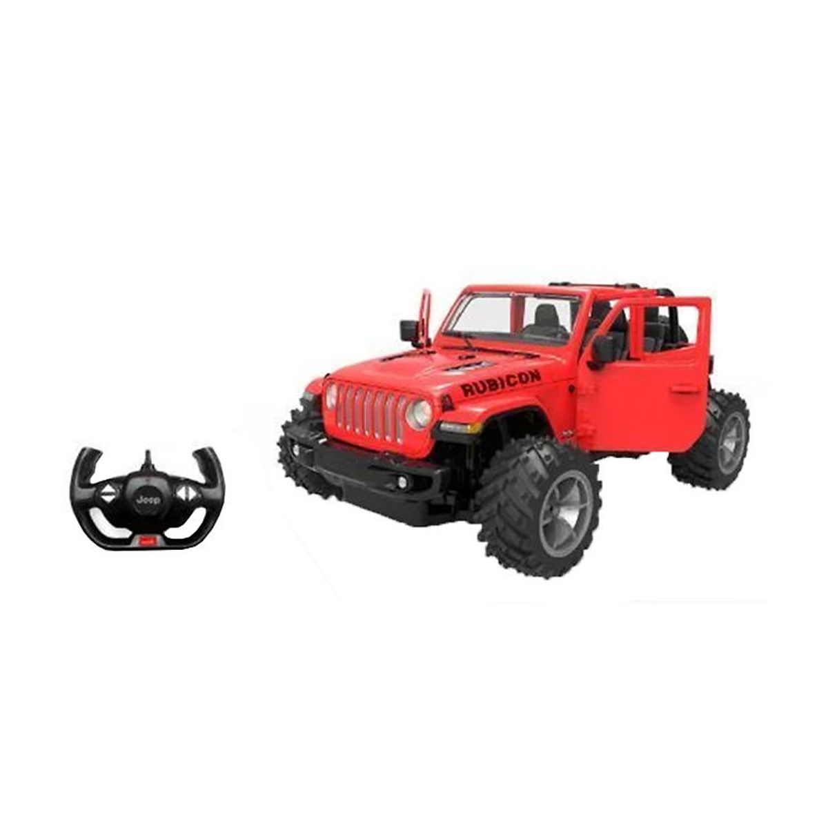 Rastar Fjernstyret Bil m. Lys - Jeep Wrangler Rubicon - 1:14