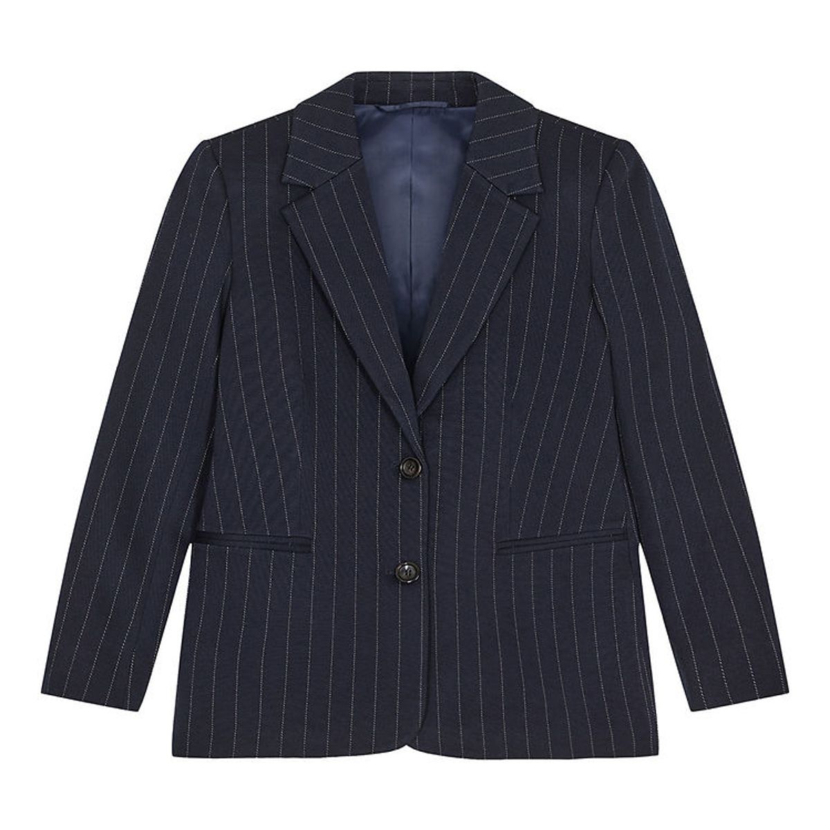 Designers Remix Blazer - Zoe - Navy/White Pinstripe