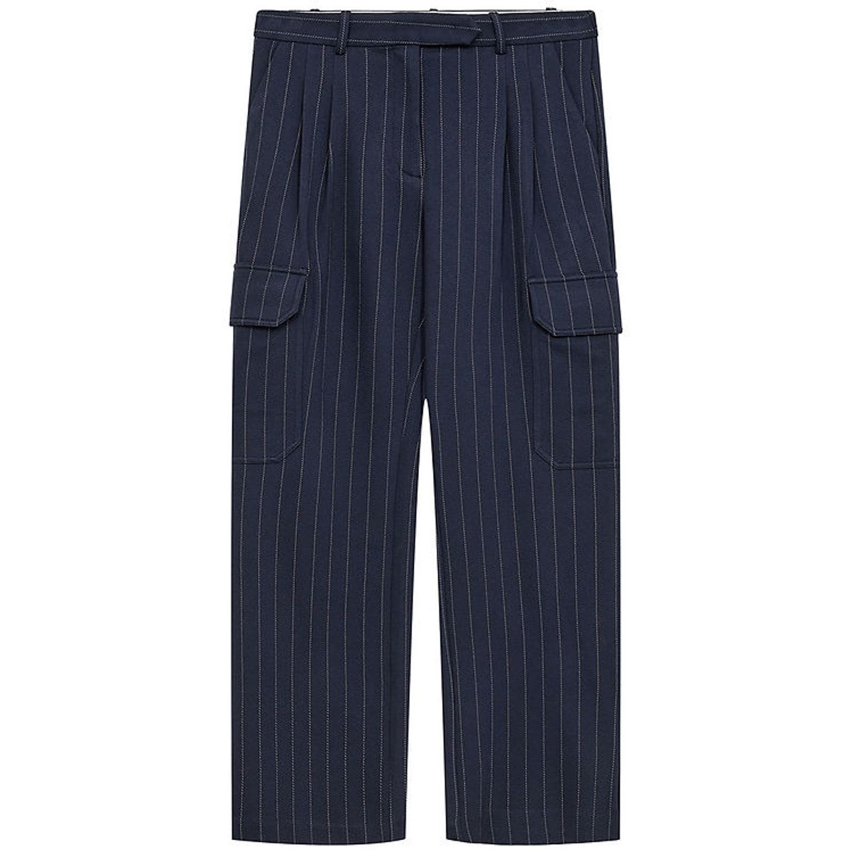 Designers Remix Bukser - Cargo - Zoe - Navy/White Pinstripe