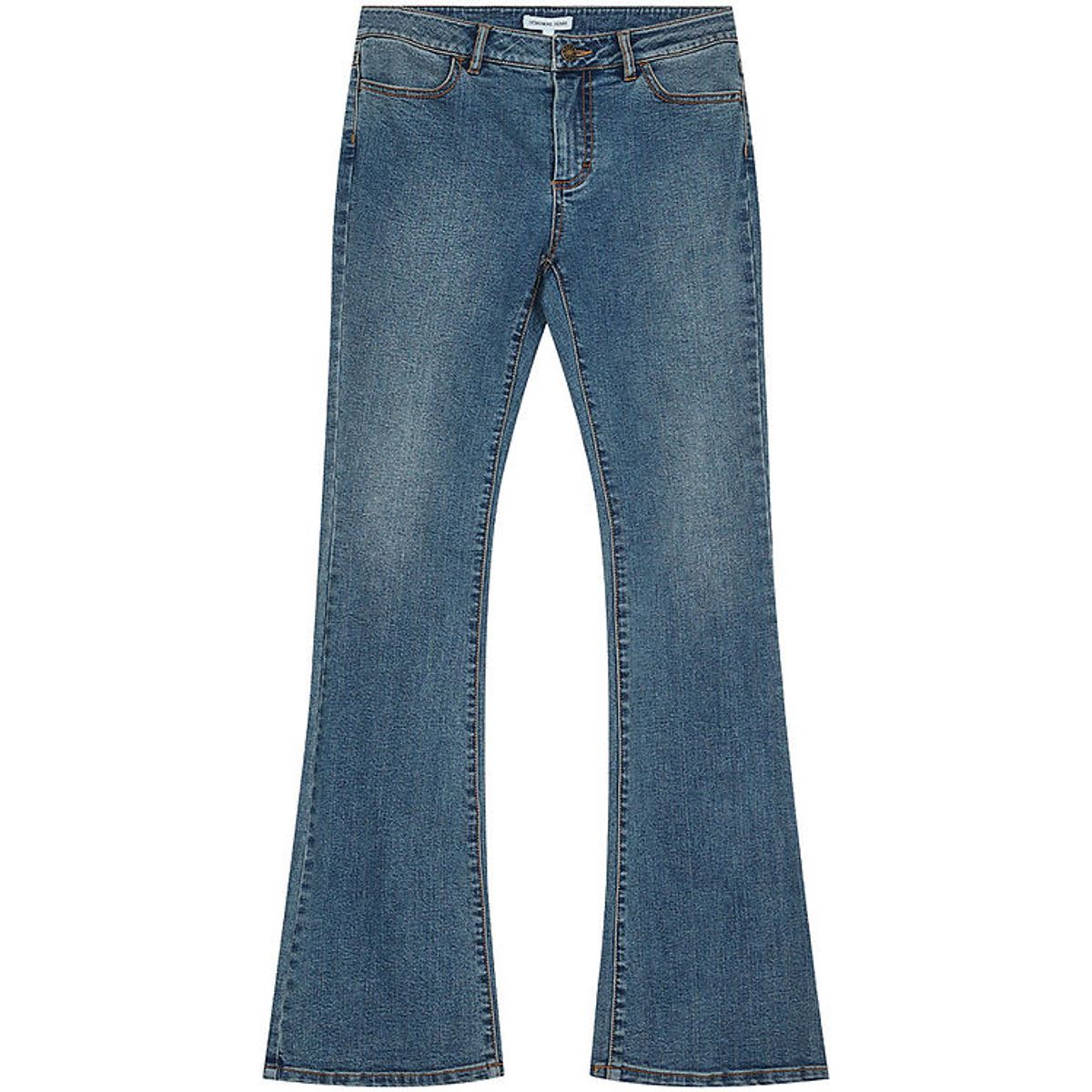 Designers Remix Jeans - Bennett Flare Jeans - Medium Denim