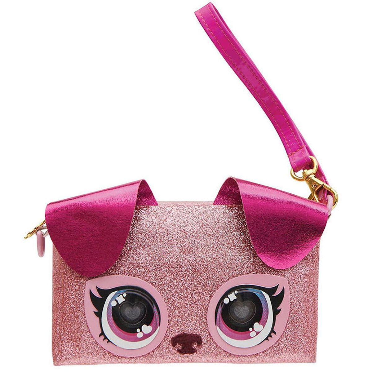 Purse Pets Håndtaske m. Lys - Dazzling Diva - Rosa Glimmer