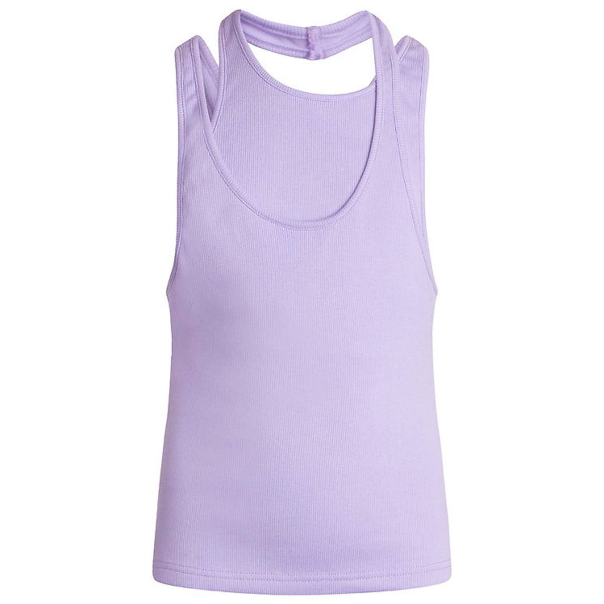 Grunt Top - Lyng Rib Top - Light Purple