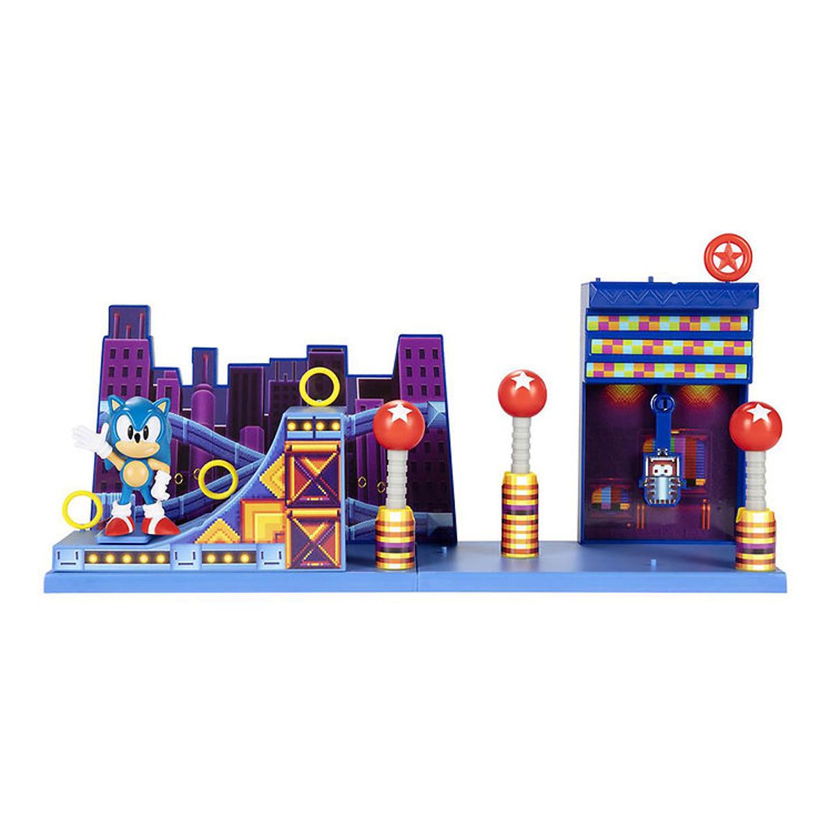 Sonic Legesæt - Studiopolis Playset Zone