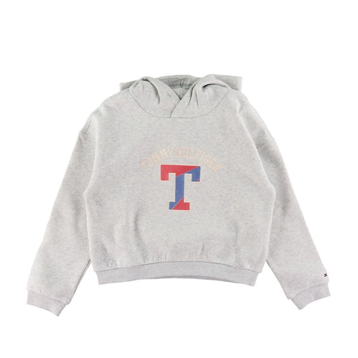 Tommy Hilfiger Hættetrøje - T Varsity - New Light Grey Heather